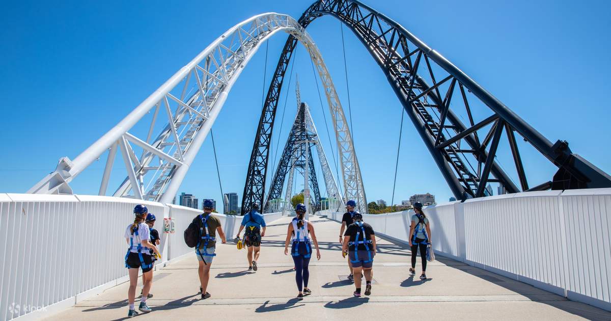 Matagarup Daytime Bridge Climb and Zipline in Perth Klook Australia